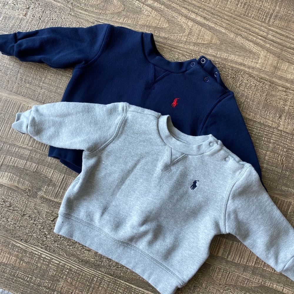Ralph Lauren Infant Crewneck Sweatshirts